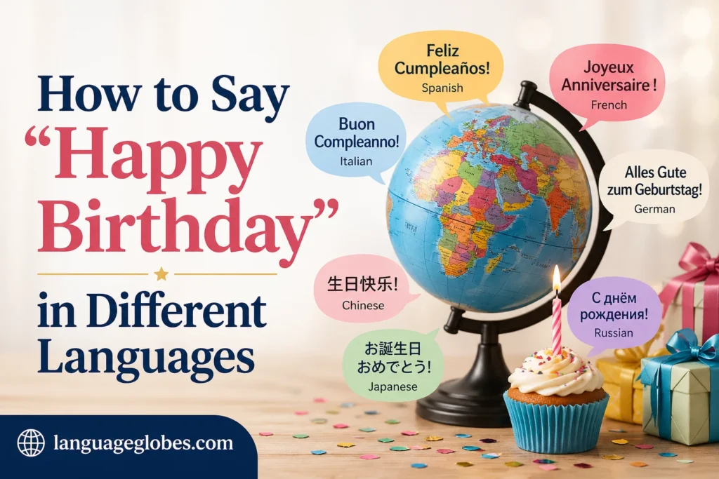 How to Say “Happy Birthday” in Different Languages
