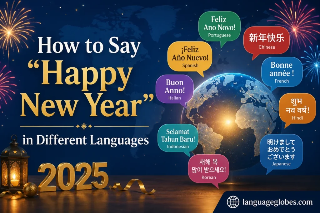 How to Say “Happy New Year” in Different Languages