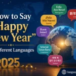 How to Say “Happy New Year” in Different Languages