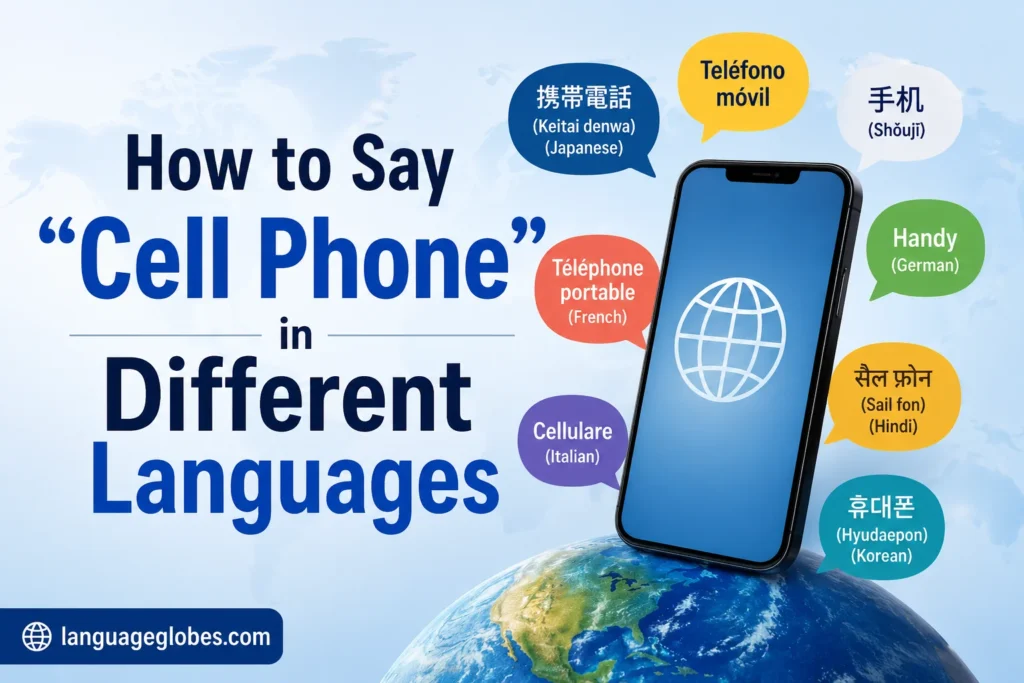 How to Say “Cell Phone” in Different Languages