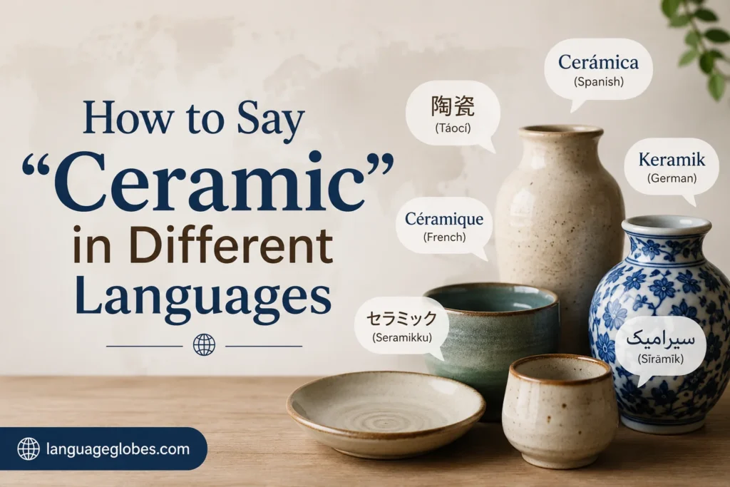 How to Say “Ceramic” in Different Languages