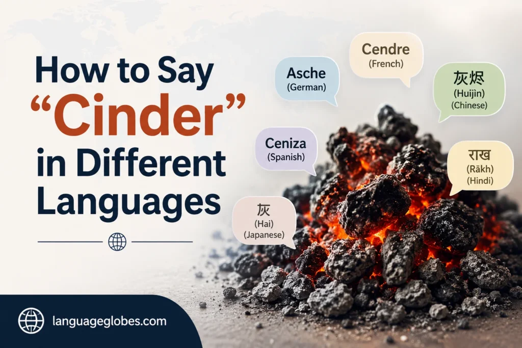 How to Say “Cinder” in Different Languages