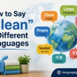How to Say "Clean" in Different Languages