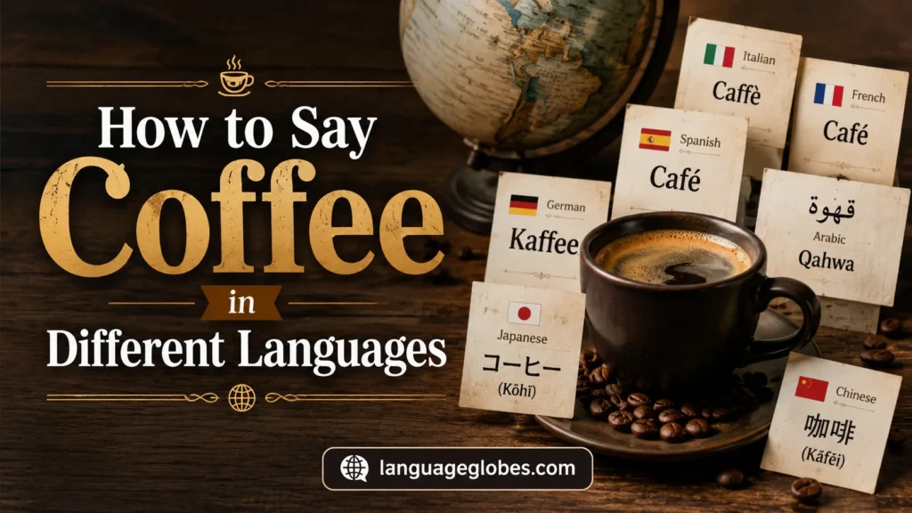 How to Say Coffee in Different Languages