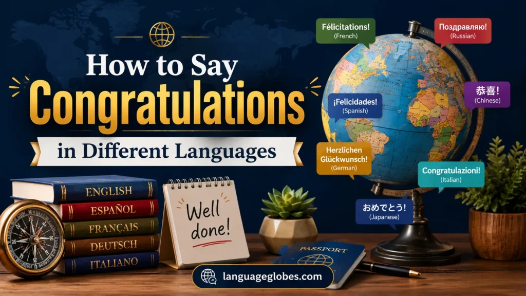 How to Say Congratulations in Different Languages