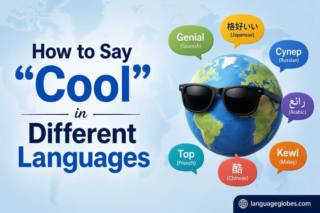How to Say "Cool" in Different Languages