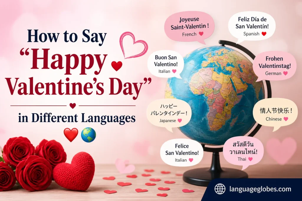How to Say “Happy Valentine’s Day” in Different Languages