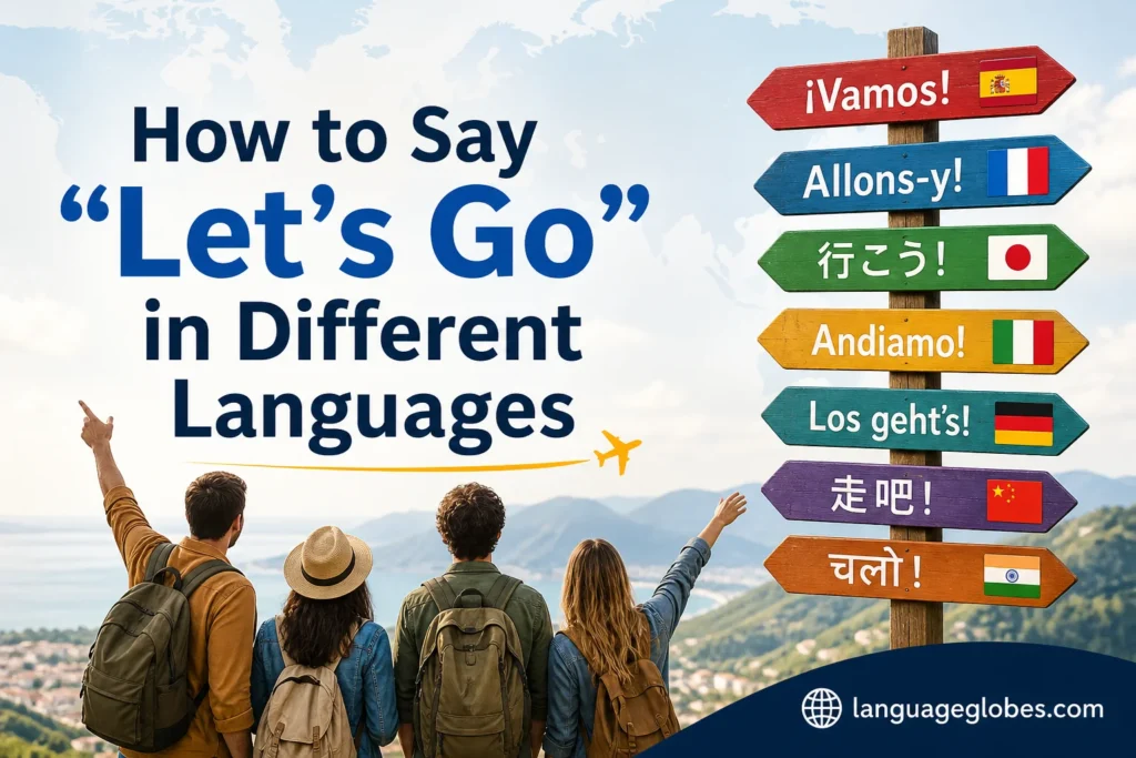 How to Say "Let's Go" in Different Languages