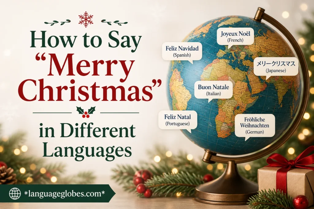 How to Say "Merry Christmas" in Different Languages