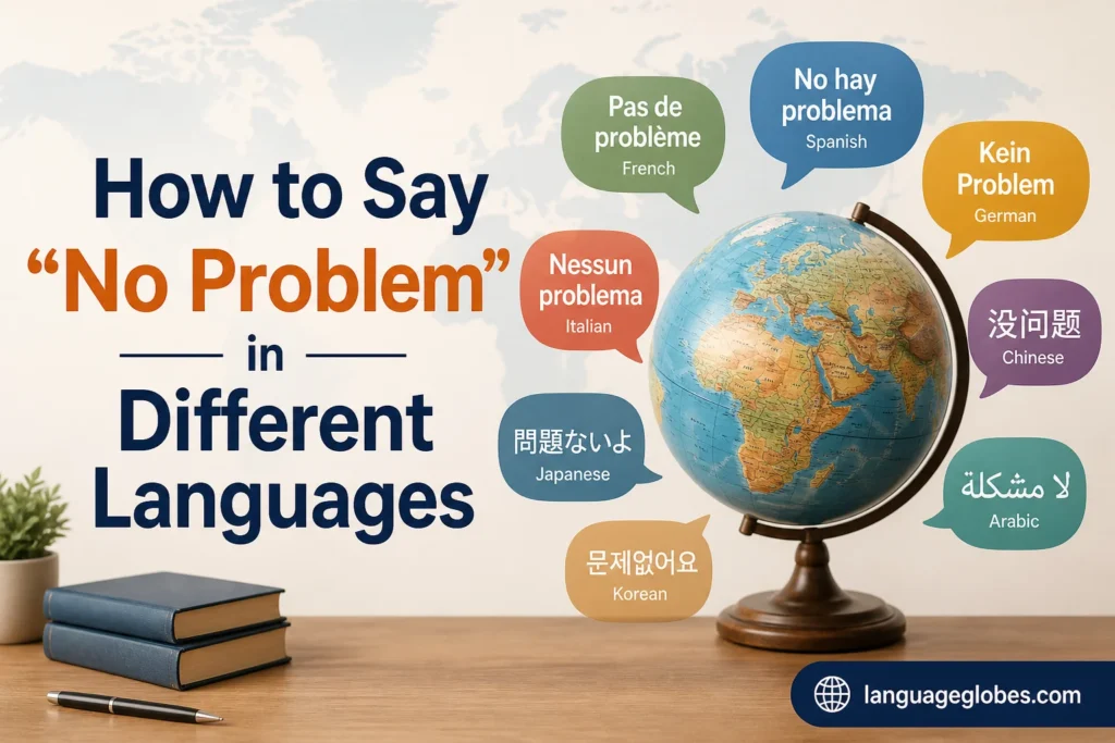 How to Say "No Problem" in Different Languages