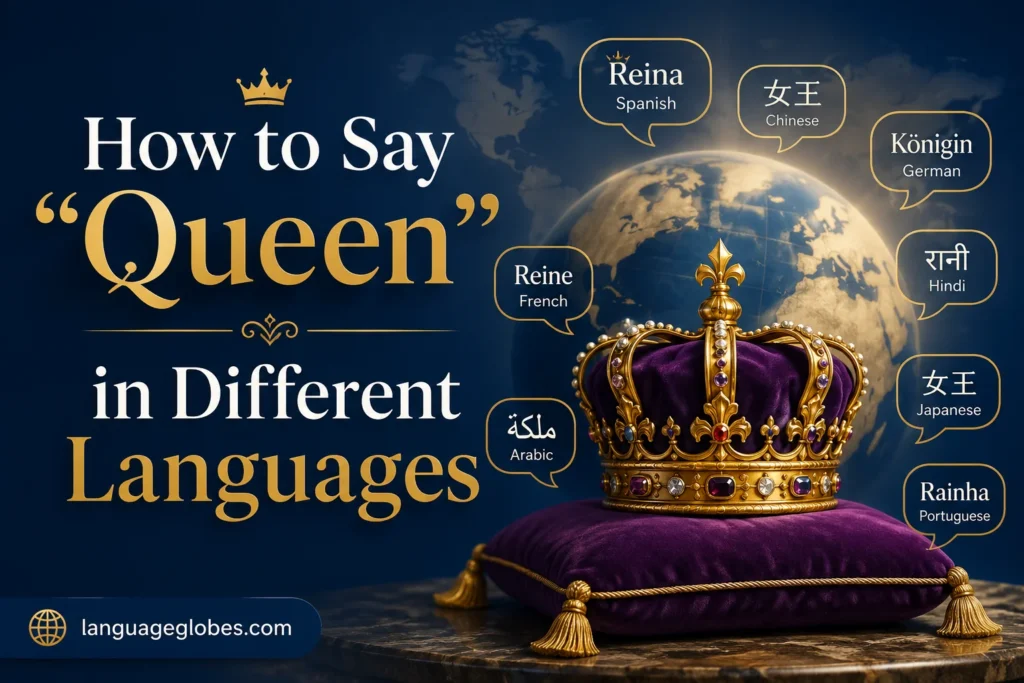 How to Say “Queen” in Different Languages