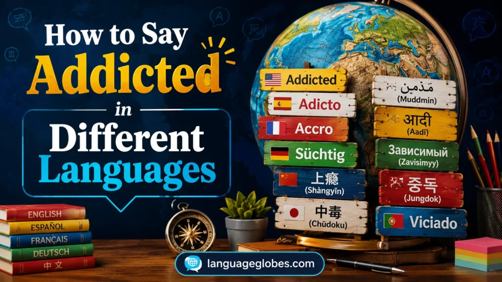 How to Say Addicted in Different Languages