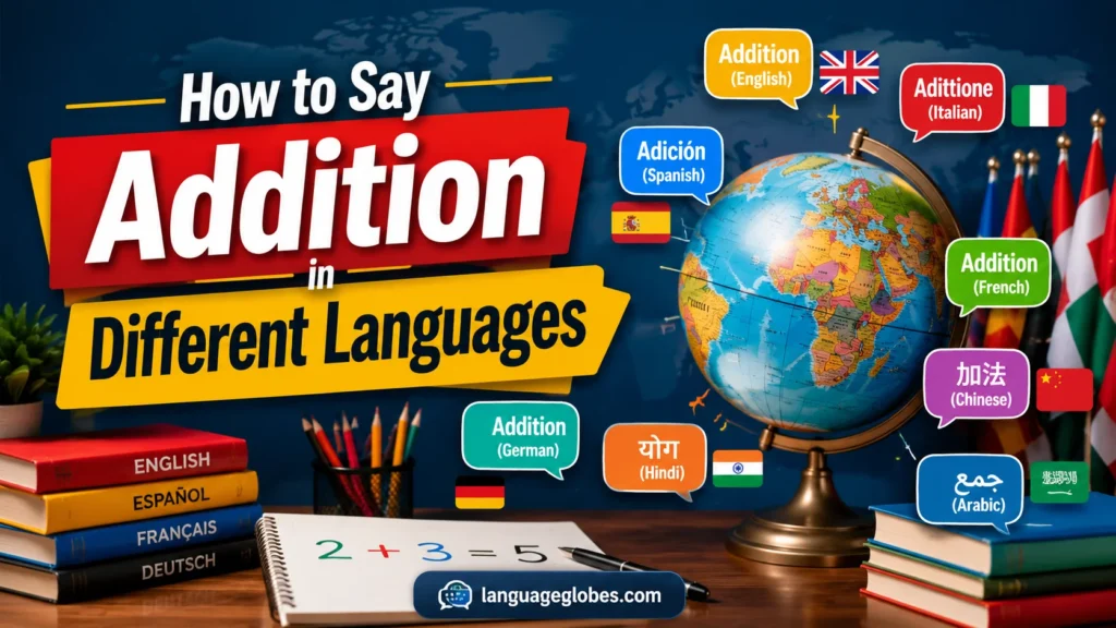 How to Say Addition in Different Languages