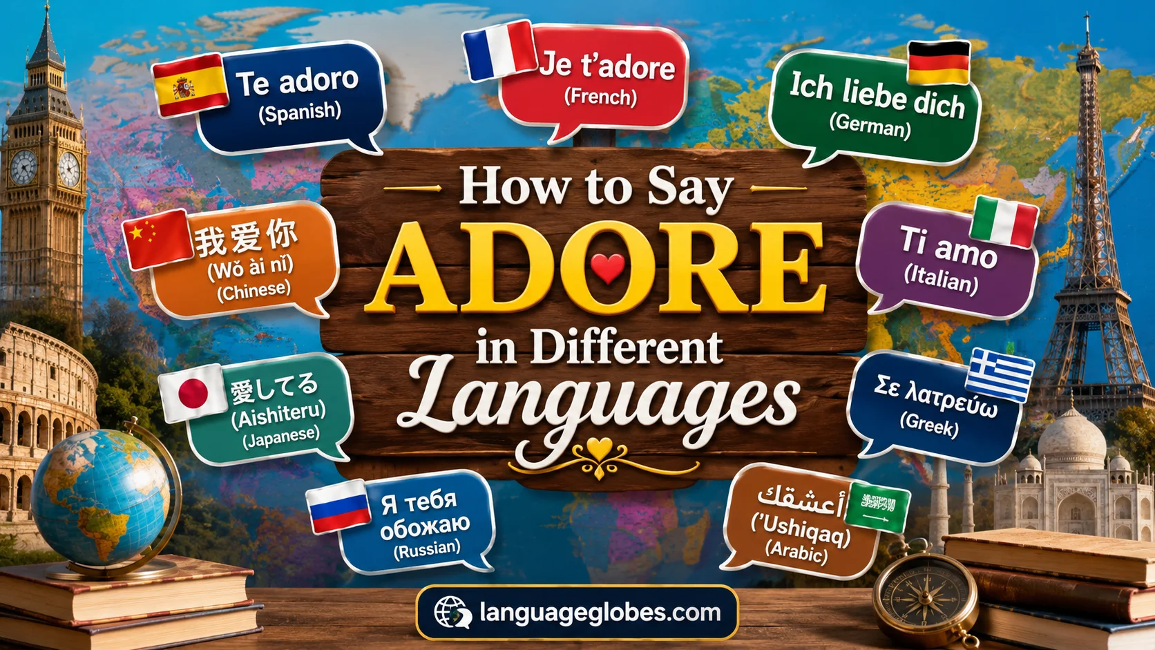 How to Say Adore in Different Languages