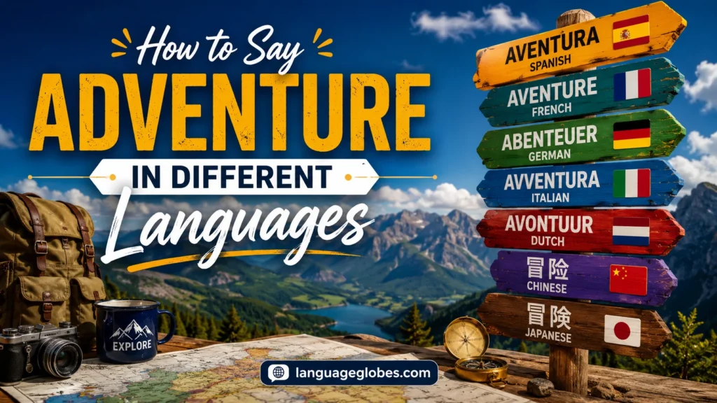 How to Say Adventure in Different Languages