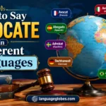 How to Say Advocate in Different Languages