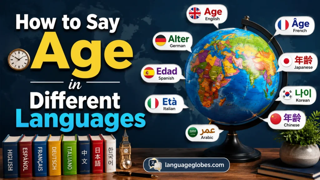 How to Say Age in Different Languages