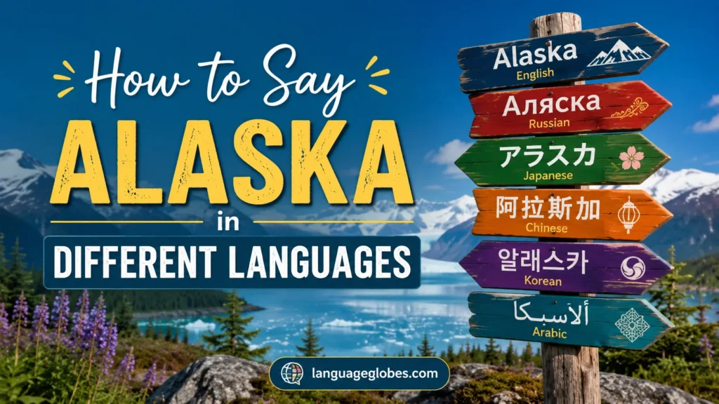 How to Say Alaska in Different Languages