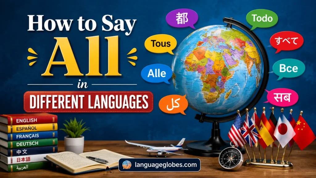 How to Say All in Different Languages
