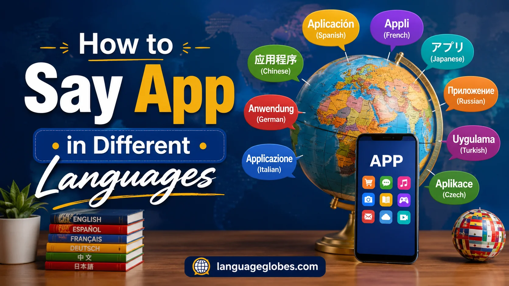 How to Say App in Different Languages