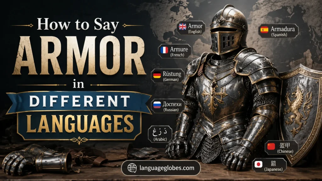 How to Say Armor in Different Languages