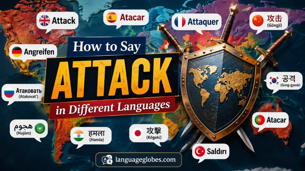 How to Say Attack in Different Languages