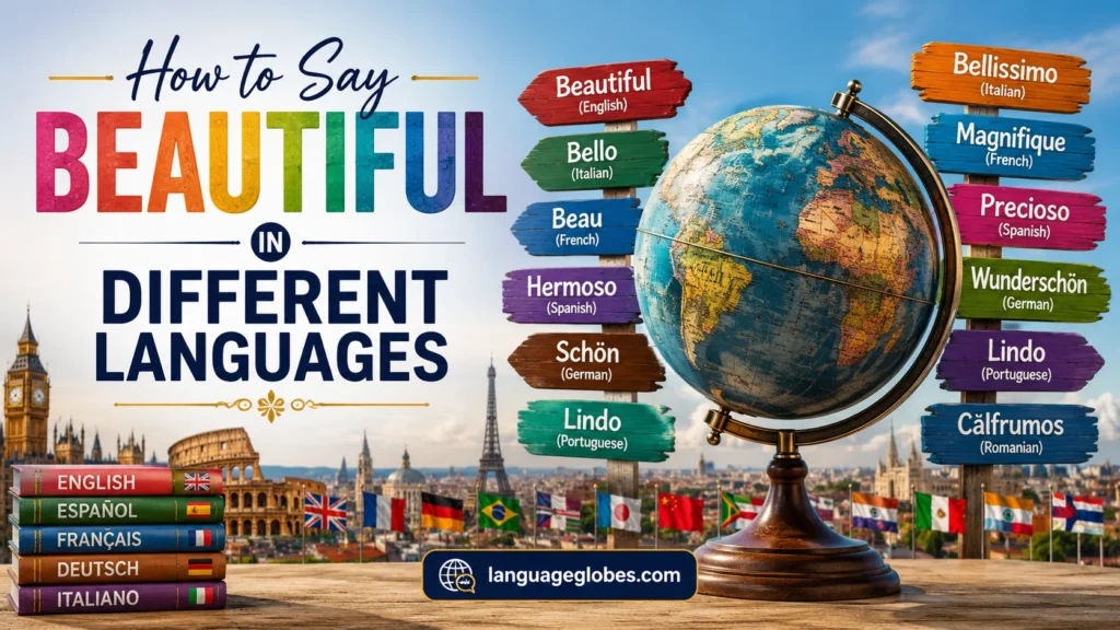 How to Say Beautiful in Different Languages