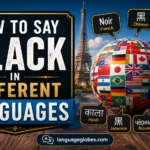 How to Say Black in Different Languages
