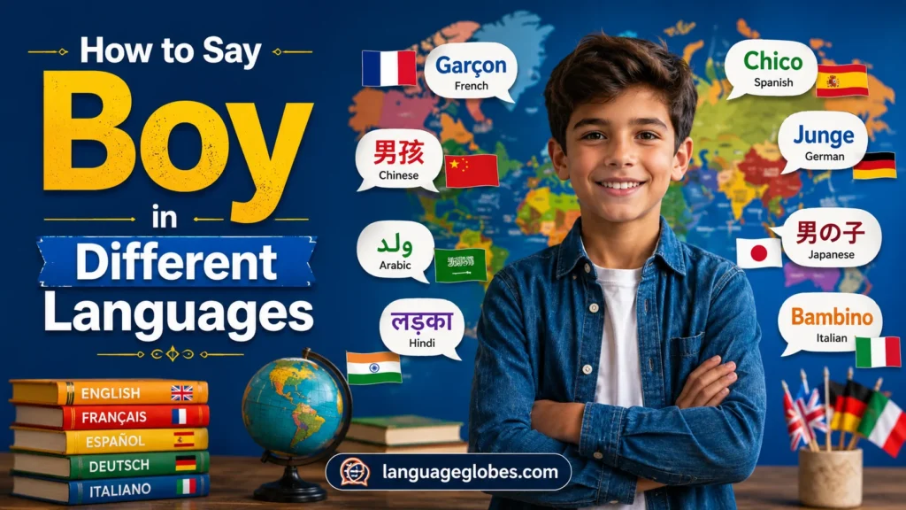How to Say Boy in Different Languages