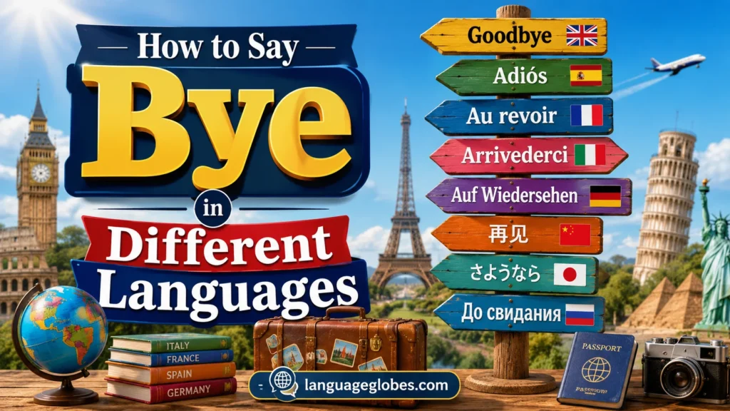 How to Say Bye in Different Languages
