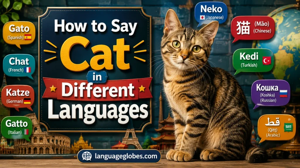 How to Say Cat in Different Languages