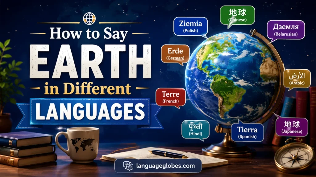 How to Say Earth in Different Languages
