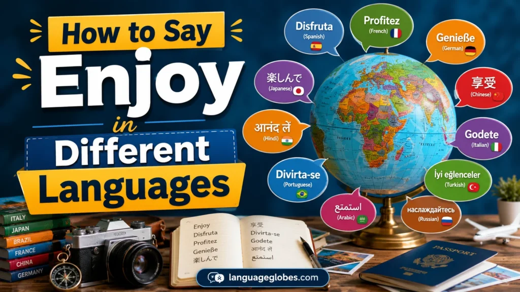 How to Say Enjoy in Different Languages