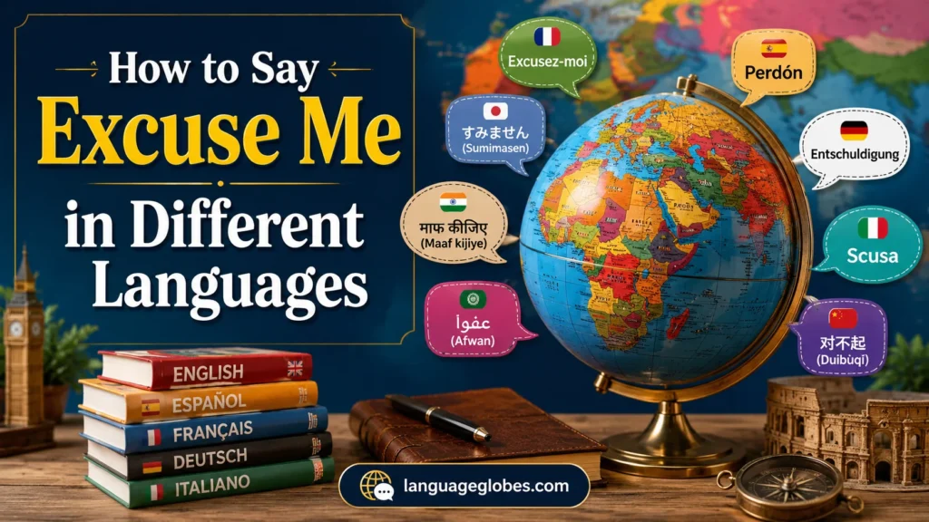 How to Say Excuse Me in Different Languages