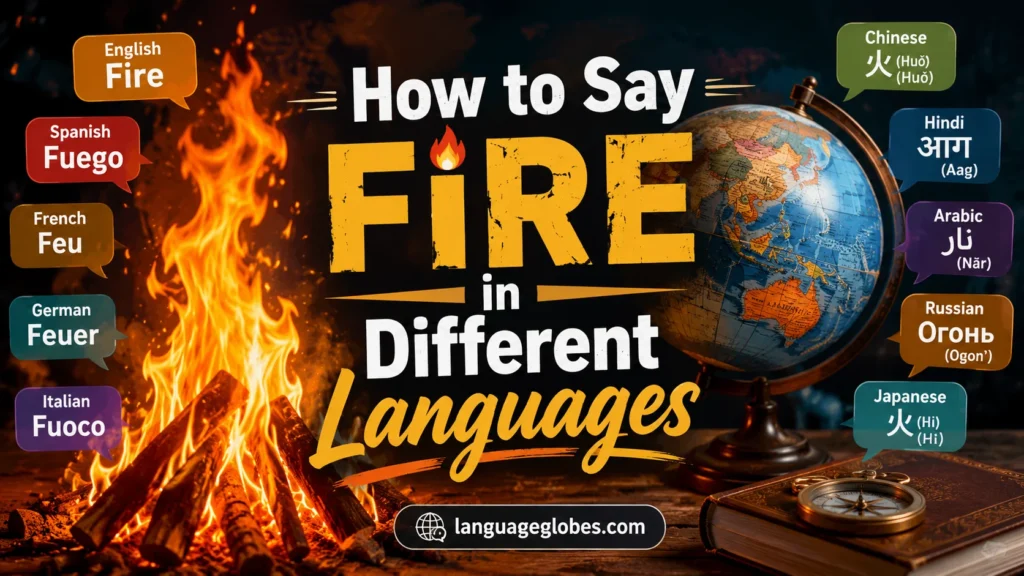 How to Say Fire in Different Languages