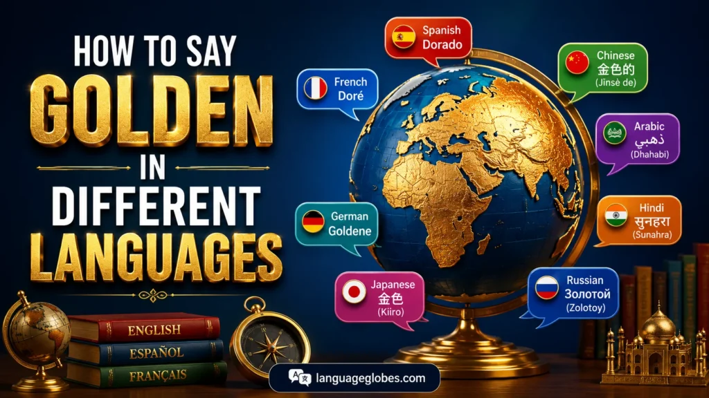 How to Say Golden in Different Languages