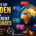 How to Say Golden in Different Languages