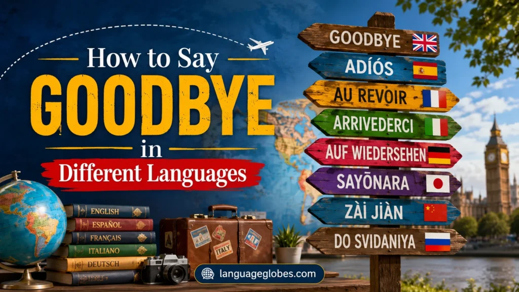 How to Say Goodbye in Different Languages