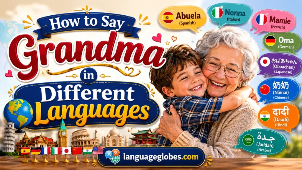 How to Say Grandma in Different Languages
