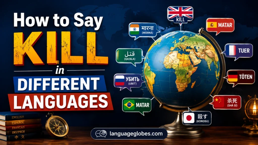 How to Say Kill in Different Languages