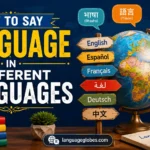 How to Say Language in Different Languages