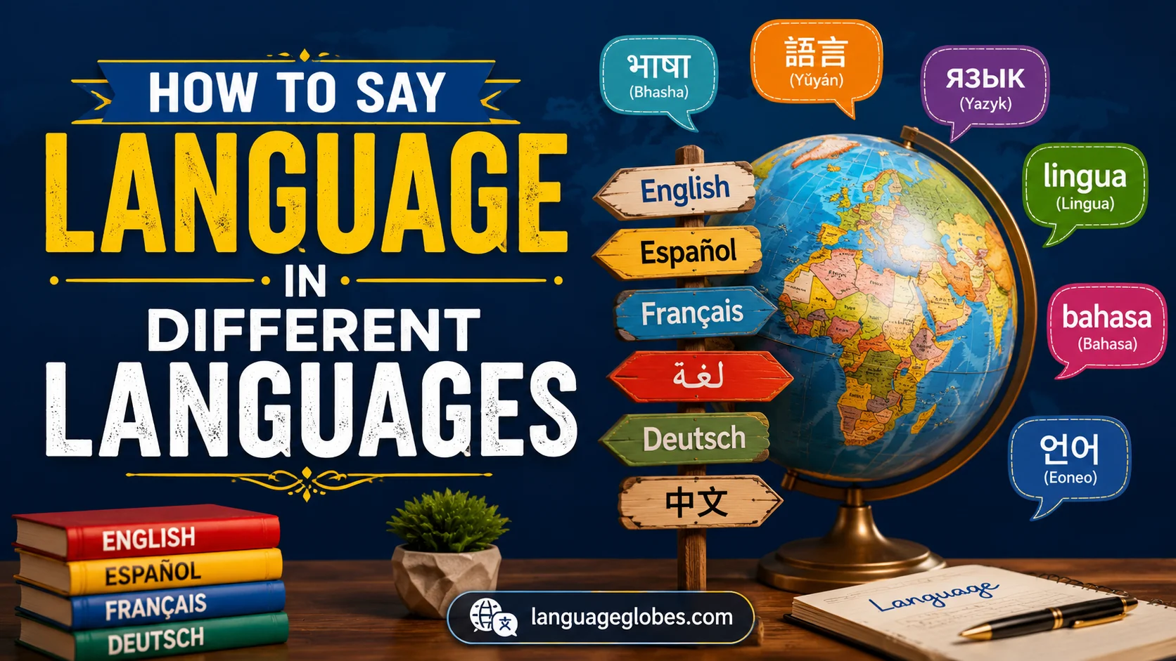 How to Say Language in Different Languages