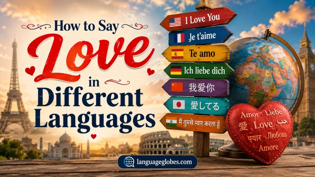 How to Say Love in Different Languages