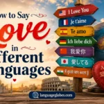 How to Say Love in Different Languages
