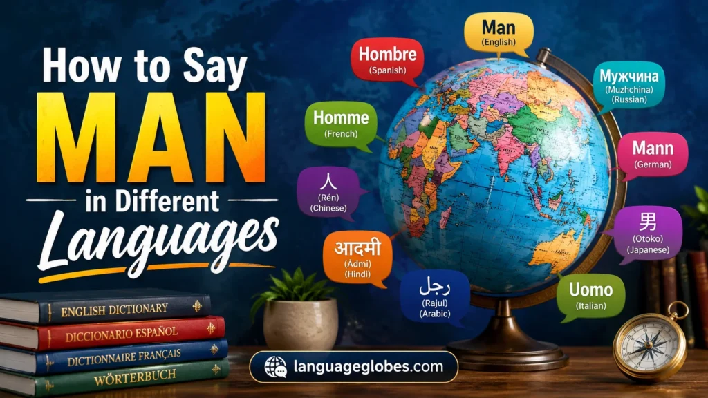 How to Say Man in Different Languages