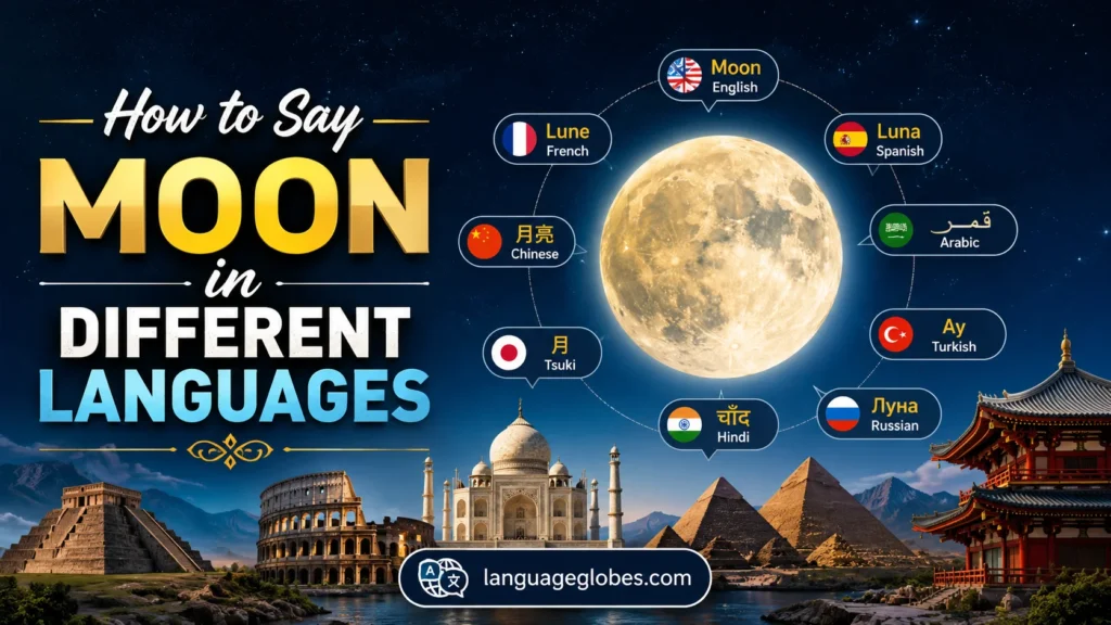 How to Say Moon in Different Languages