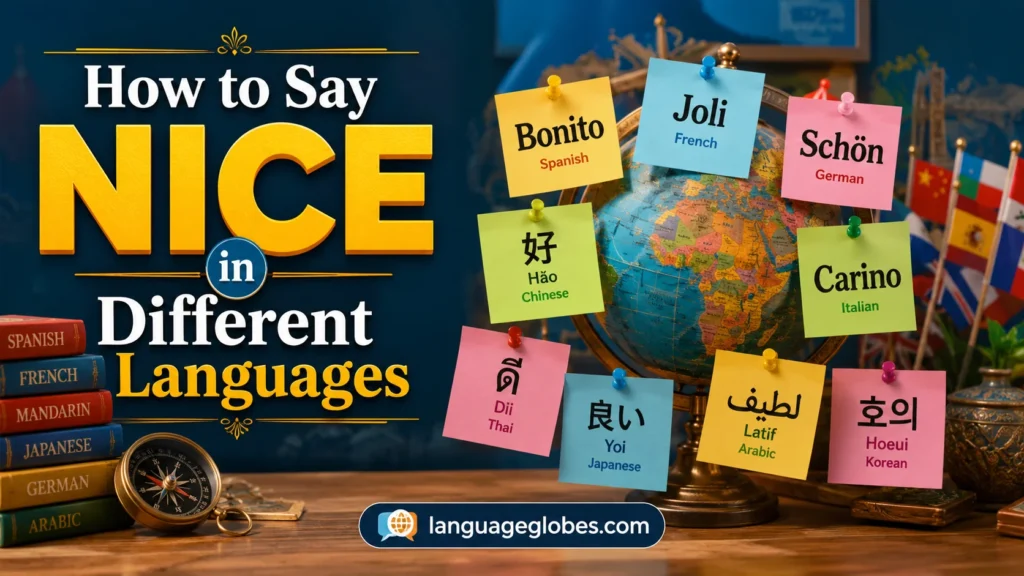 How to Say Nice in Different Languages