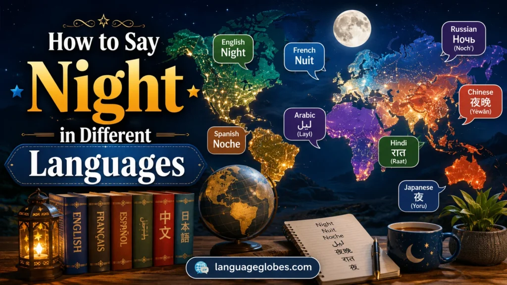 How to Say Night in Different Languages