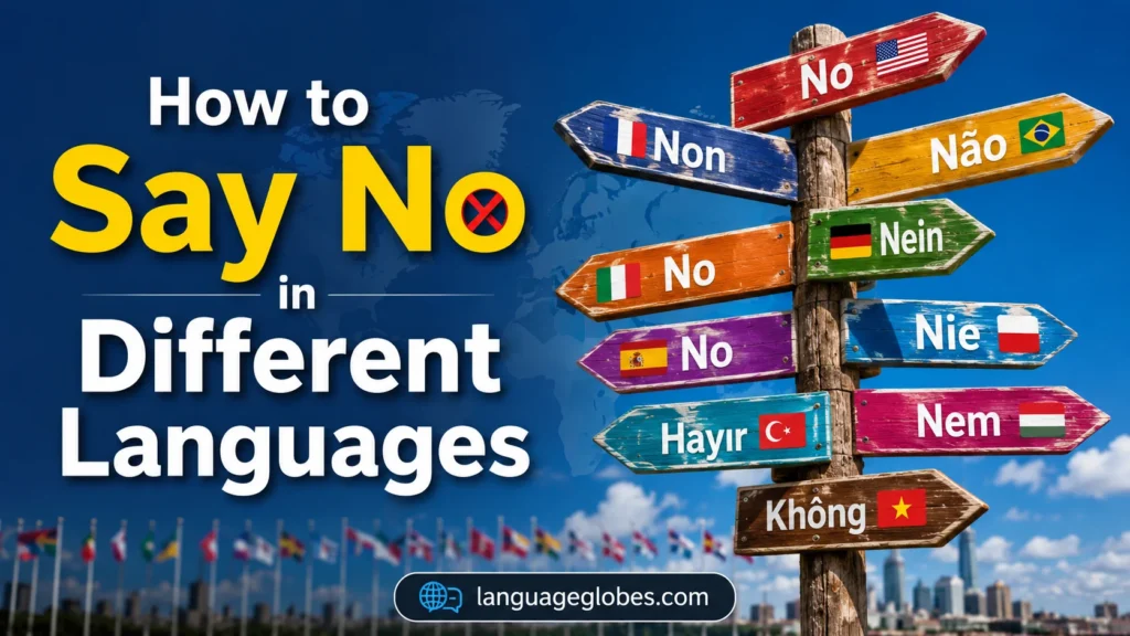 How to Say No in Different Languages