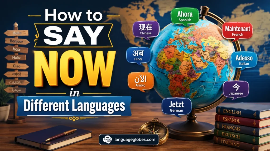 How to Say Now in Different Languages